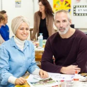 De stap naar de klas voor statushouders